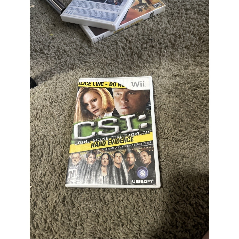 CSI: Crime Scene Investigation - Hard Evidence (Nintendo Wii, 2008)